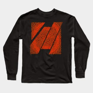 Turing Tunnel in Red Long Sleeve T-Shirt